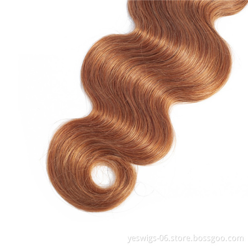 1b/30 Ombre Bundles Full Cuticle Body Wave 1Bundle Brazilian Human Hair Weave Bundles 100% Virgin Human Hair Extensions
